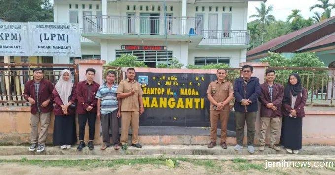 Nagari Manganti Jadi Lokasi KKN Mahasiswa UIN Imam Bonjol Padang 2025