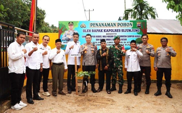 Peresmian Pospol Limo Nagari Diateh